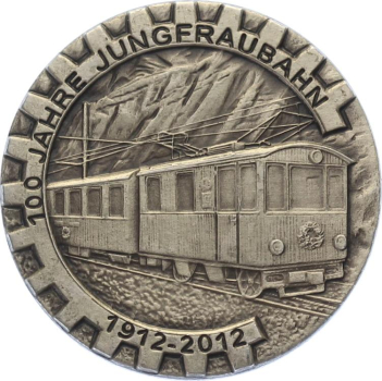 1. August-Taler 2012 - Jungfraubahn